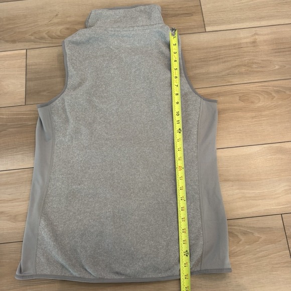 Patagonia Women's Full-Zip Fleece Vest - Size Large - Gray Excellent Knit - Picture 6 of 7